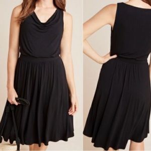 Maeve by Anthropologie Black Scoop Neck Dress Women’s XL